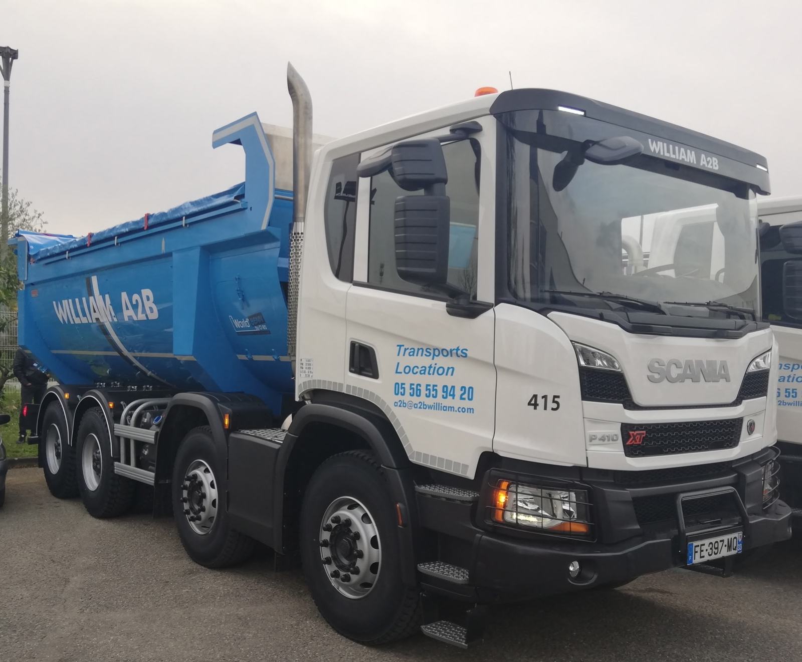 Camions avec chauffeur